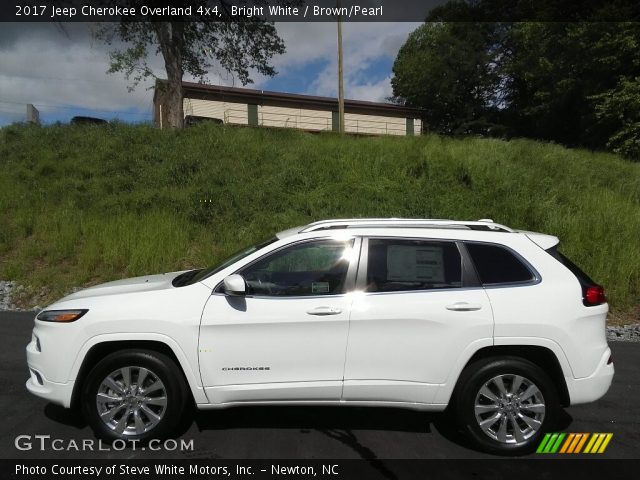 2017 Jeep Cherokee Overland 4x4 in Bright White