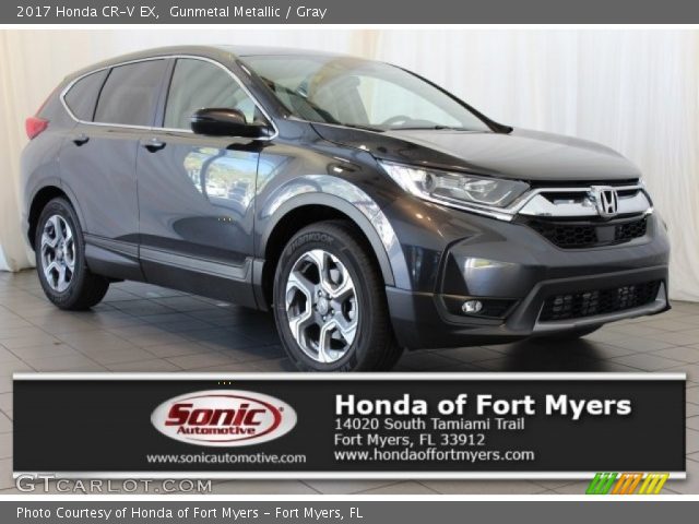 2017 Honda CR-V EX in Gunmetal Metallic