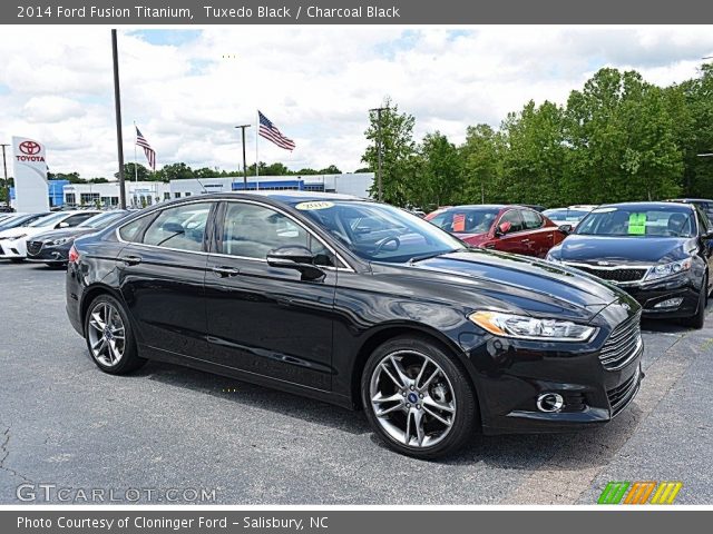 2014 Ford Fusion Titanium in Tuxedo Black