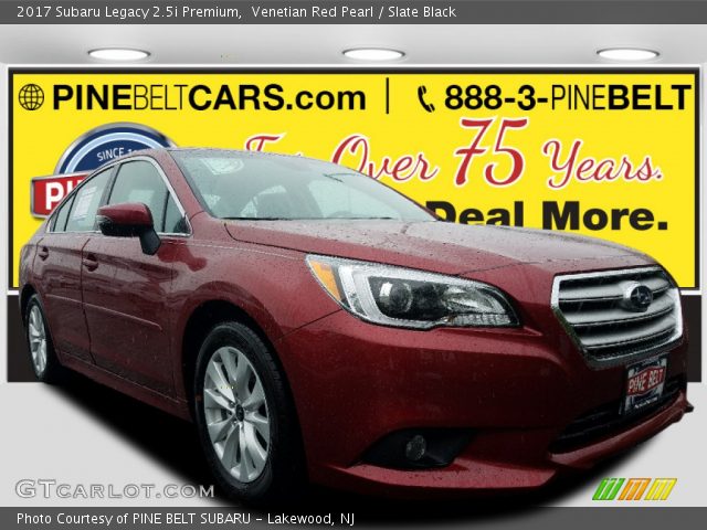 2017 Subaru Legacy 2.5i Premium in Venetian Red Pearl