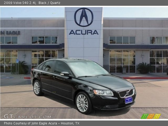 2009 Volvo S40 2.4i in Black