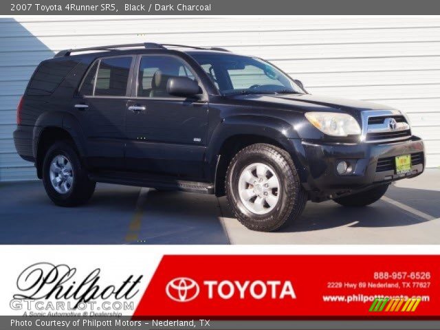 2007 Toyota 4Runner SR5 in Black