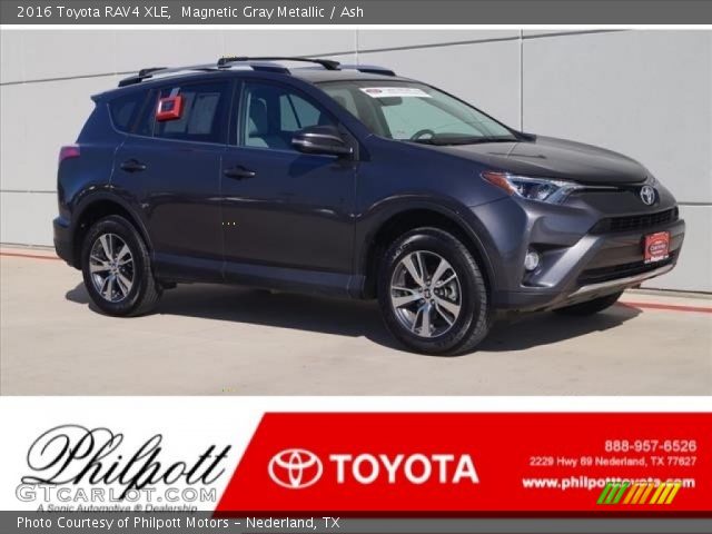 2016 Toyota RAV4 XLE in Magnetic Gray Metallic