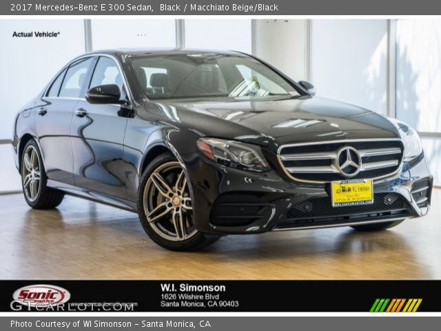 2017 Mercedes-Benz E 300 Sedan in Black