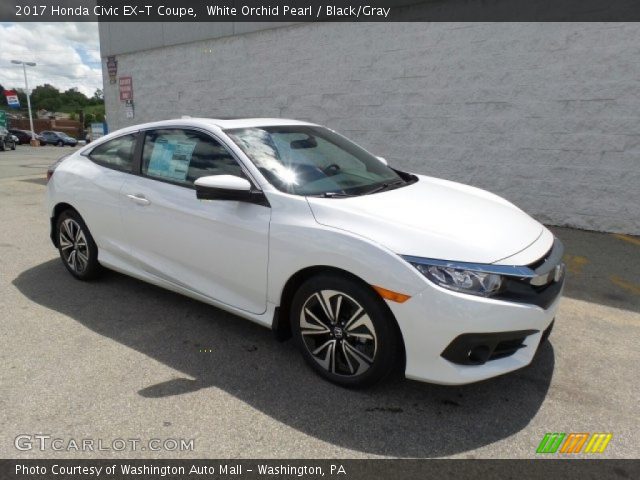 2017 Honda Civic EX-T Coupe in White Orchid Pearl