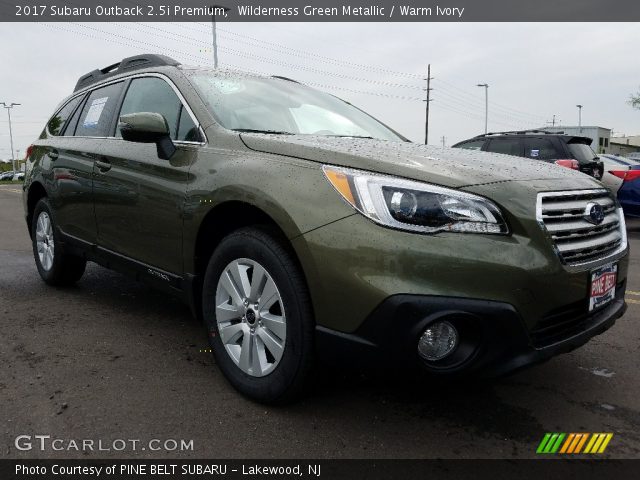 2017 Subaru Outback 2.5i Premium in Wilderness Green Metallic