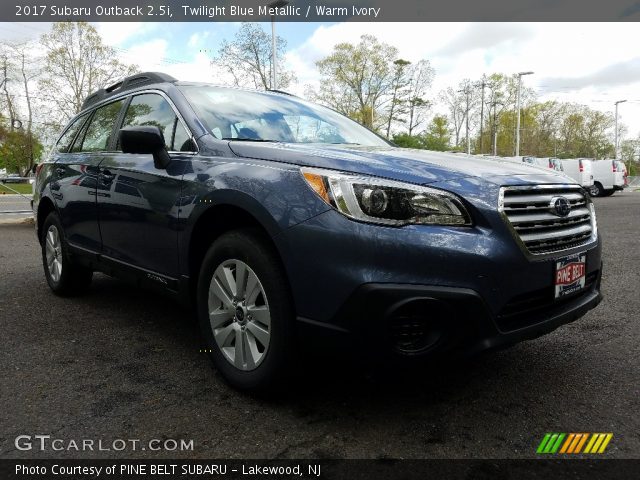 2017 Subaru Outback 2.5i in Twilight Blue Metallic