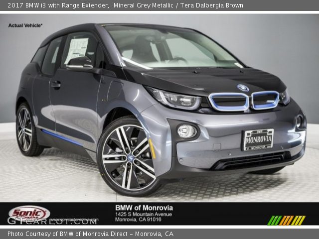 2017 BMW i3 with Range Extender in Mineral Grey Metallic