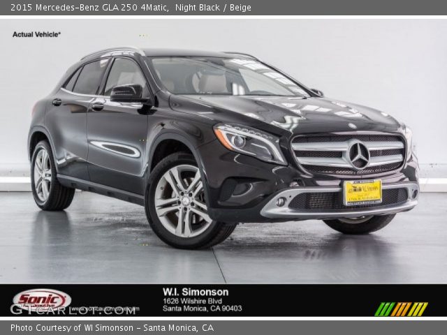 2015 Mercedes-Benz GLA 250 4Matic in Night Black