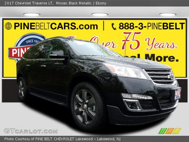 2017 Chevrolet Traverse LT in Mosaic Black Metallic