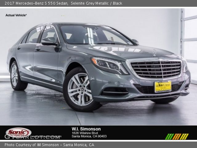 2017 Mercedes-Benz S 550 Sedan in Selenite Grey Metallic