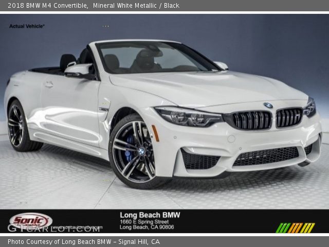 2018 BMW M4 Convertible in Mineral White Metallic