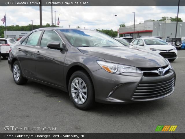 2017 Toyota Camry LE in Predawn Gray Mica