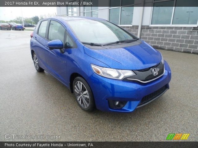 2017 Honda Fit EX in Aegean Blue Metallic