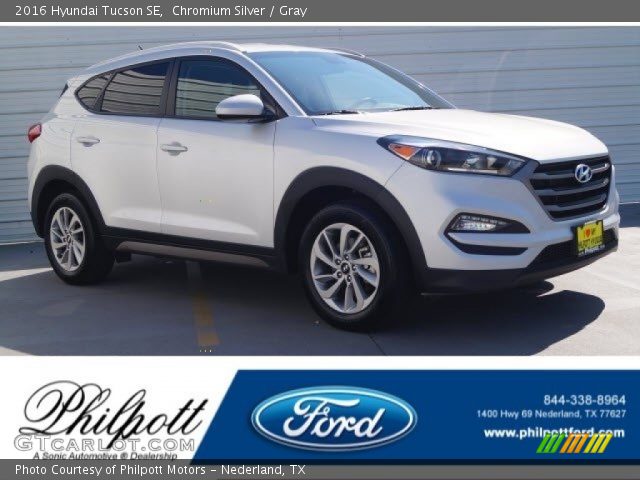 2016 Hyundai Tucson SE in Chromium Silver