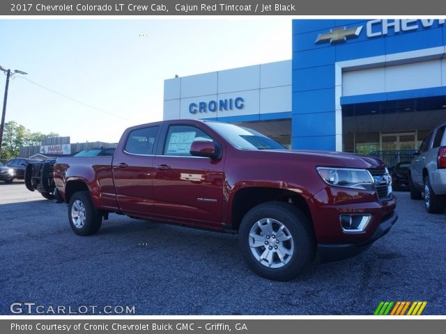 2017 Chevrolet Colorado LT Crew Cab in Cajun Red Tintcoat