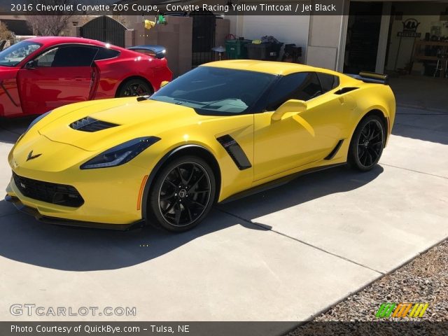 2016 Chevrolet Corvette Z06 Coupe in Corvette Racing Yellow Tintcoat