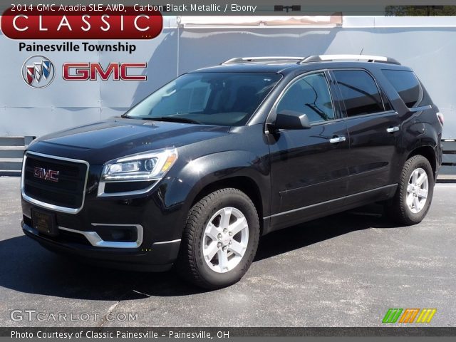 2014 GMC Acadia SLE AWD in Carbon Black Metallic