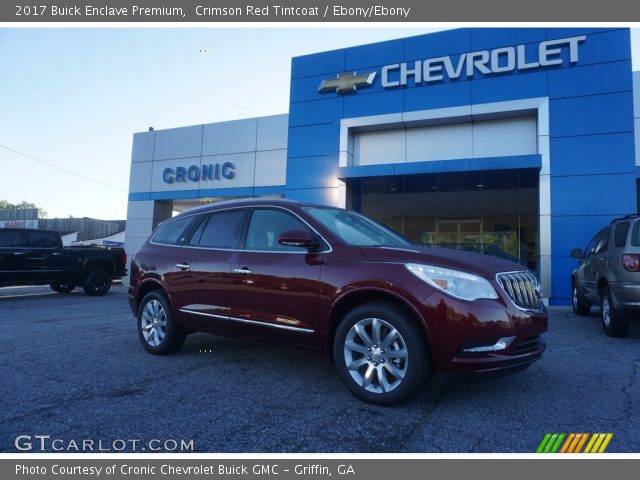 2017 Buick Enclave Premium in Crimson Red Tintcoat