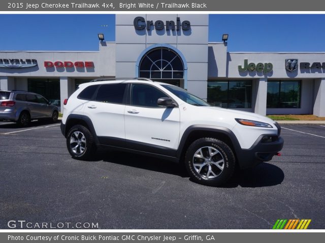 2015 Jeep Cherokee Trailhawk 4x4 in Bright White