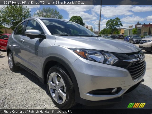 2017 Honda HR-V EX-L AWD in Lunar Silver Metallic