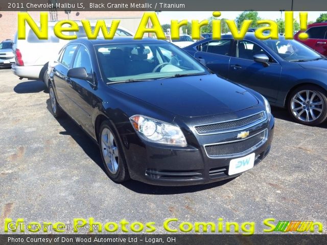 2011 Chevrolet Malibu LS in Black Granite Metallic