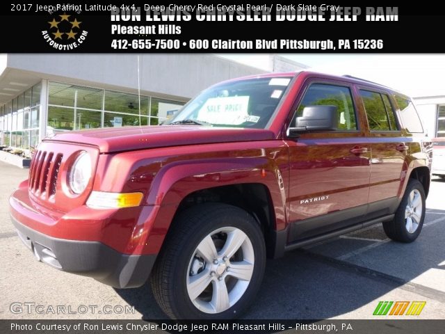 2017 Jeep Patriot Latitude 4x4 in Deep Cherry Red Crystal Pearl