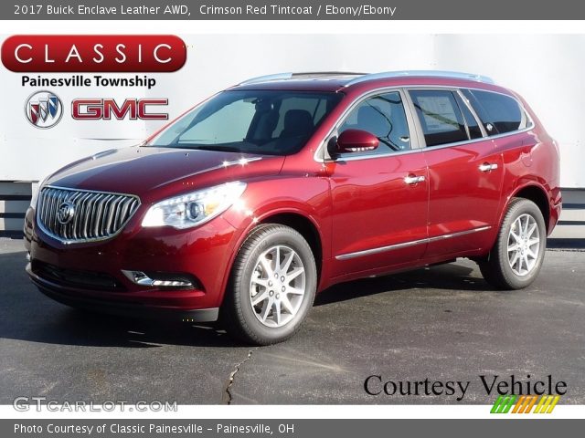 2017 Buick Enclave Leather AWD in Crimson Red Tintcoat