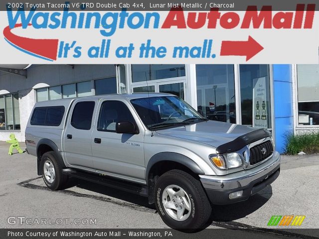 2002 Toyota Tacoma V6 TRD Double Cab 4x4 in Lunar Mist Metallic
