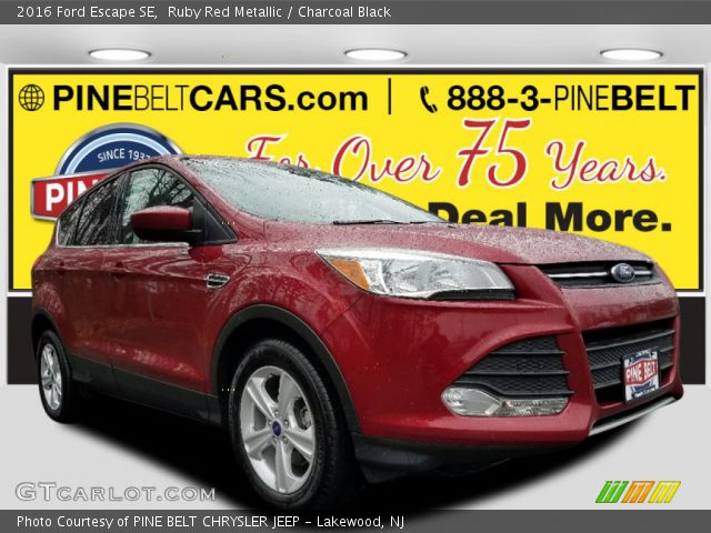 2016 Ford Escape SE in Ruby Red Metallic
