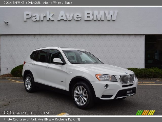 2014 BMW X3 xDrive28i in Alpine White