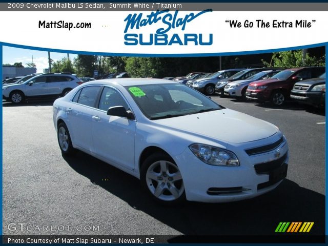 2009 Chevrolet Malibu LS Sedan in Summit White
