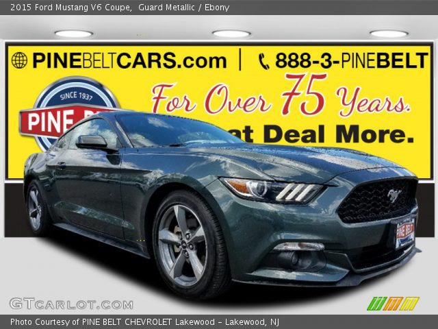 2015 Ford Mustang V6 Coupe in Guard Metallic
