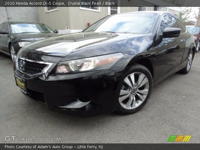 2010 Honda Accord LX-S Coupe in Crystal Black Pearl