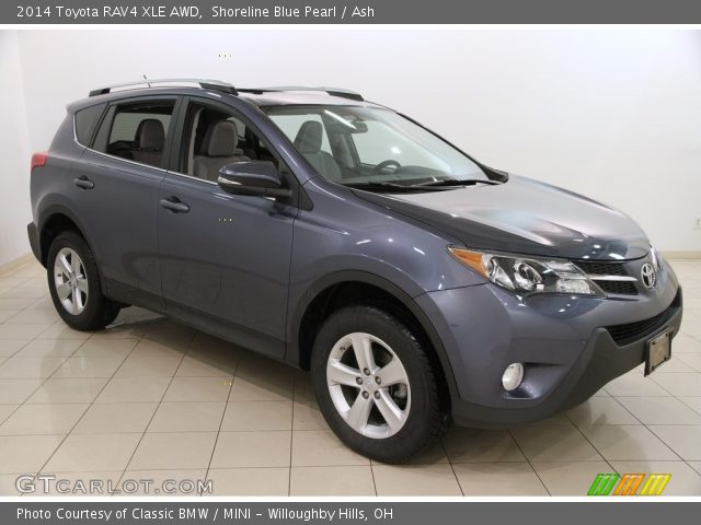 2014 Toyota RAV4 XLE AWD in Shoreline Blue Pearl