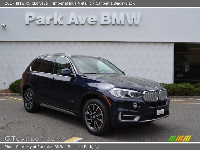 2017 BMW X5 xDrive35i in Imperial Blue Metallic