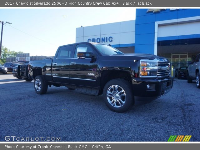 2017 Chevrolet Silverado 2500HD High Country Crew Cab 4x4 in Black
