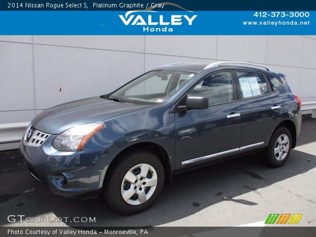 2014 Nissan Rogue Select S in Platinum Graphite