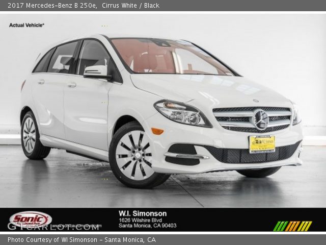 2017 Mercedes-Benz B 250e in Cirrus White