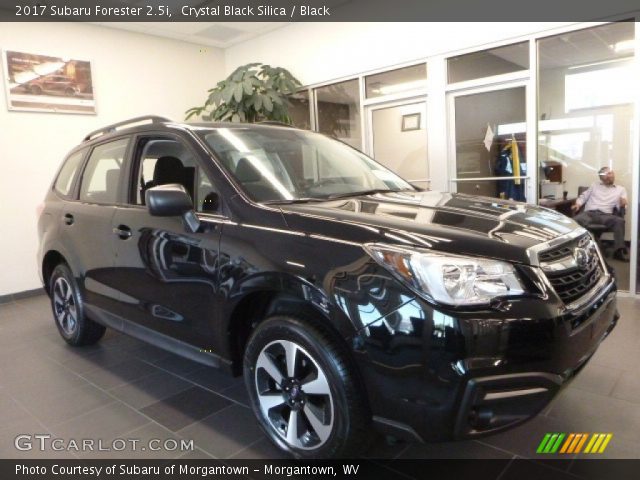 2017 Subaru Forester 2.5i in Crystal Black Silica