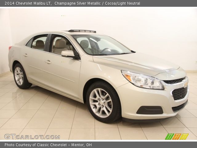 2014 Chevrolet Malibu LT in Champagne Silver Metallic