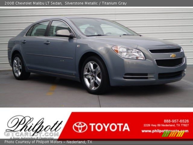 2008 Chevrolet Malibu LT Sedan in Silverstone Metallic