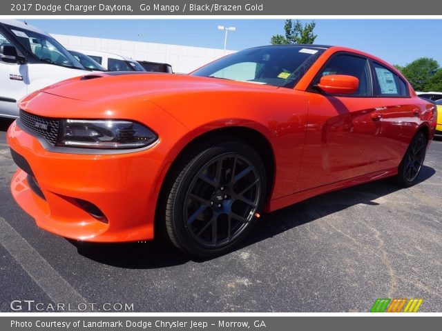 2017 Dodge Charger Daytona in Go Mango