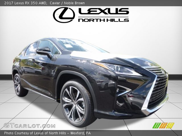 2017 Lexus RX 350 AWD in Caviar
