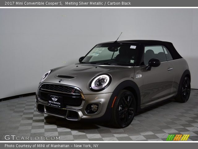 2017 Mini Convertible Cooper S in Melting Silver Metallic