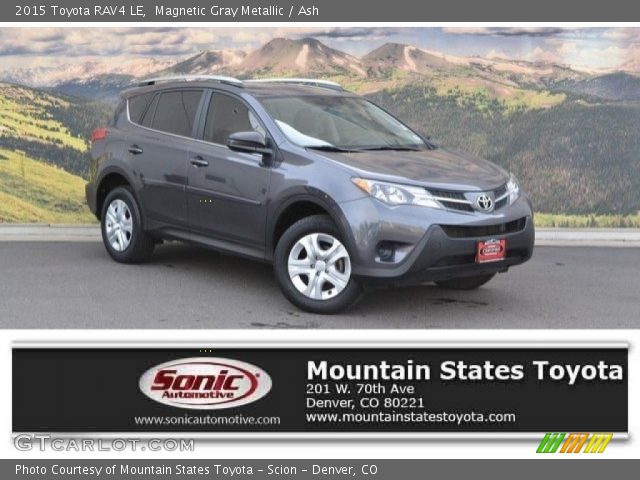 2015 Toyota RAV4 LE in Magnetic Gray Metallic