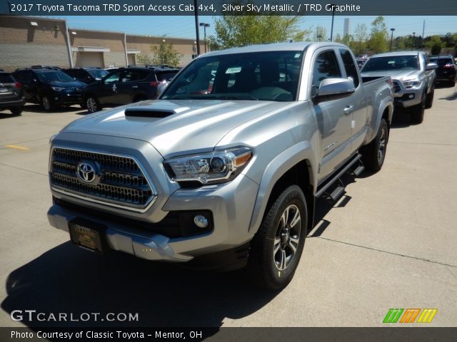 2017 Toyota Tacoma TRD Sport Access Cab 4x4 in Silver Sky Metallic