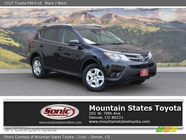 2015 Toyota RAV4 LE in Black