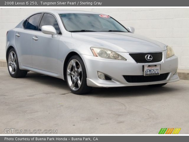 2008 Lexus IS 250 in Tungsten Silver Pearl