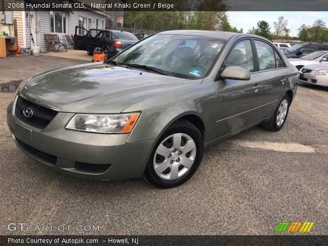 2008 Hyundai Sonata GLS in Natural Khaki Green